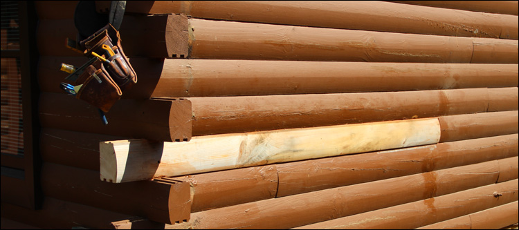 Log Home Damage Repair  Monroe County, Kentucky
