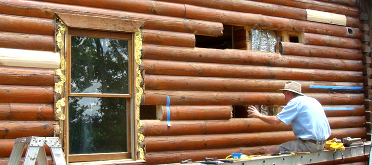 Log Home Repair Monroe County, Kentucky