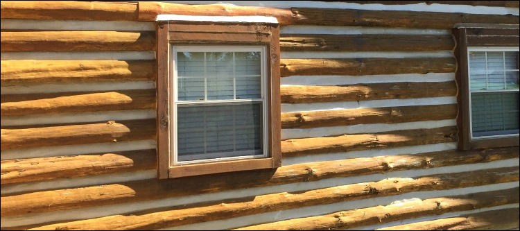 Log Home Whole Log Replacement  Monroe County, Kentucky