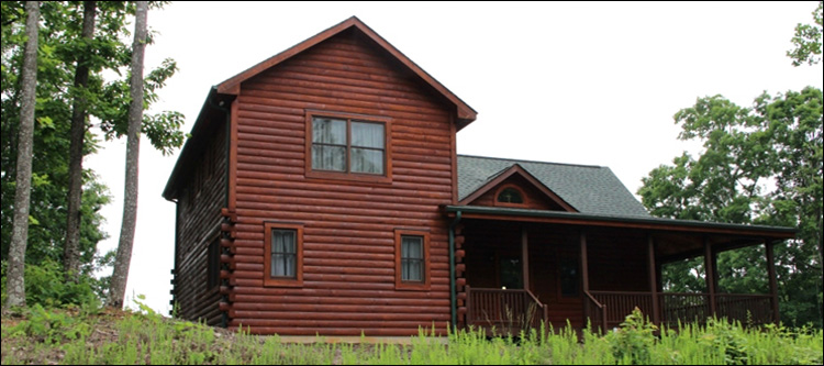 Professional Log Home Borate Application  Monroe County, Kentucky