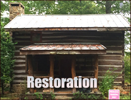 Historic Log Cabin Restoration  Monroe County, Kentucky